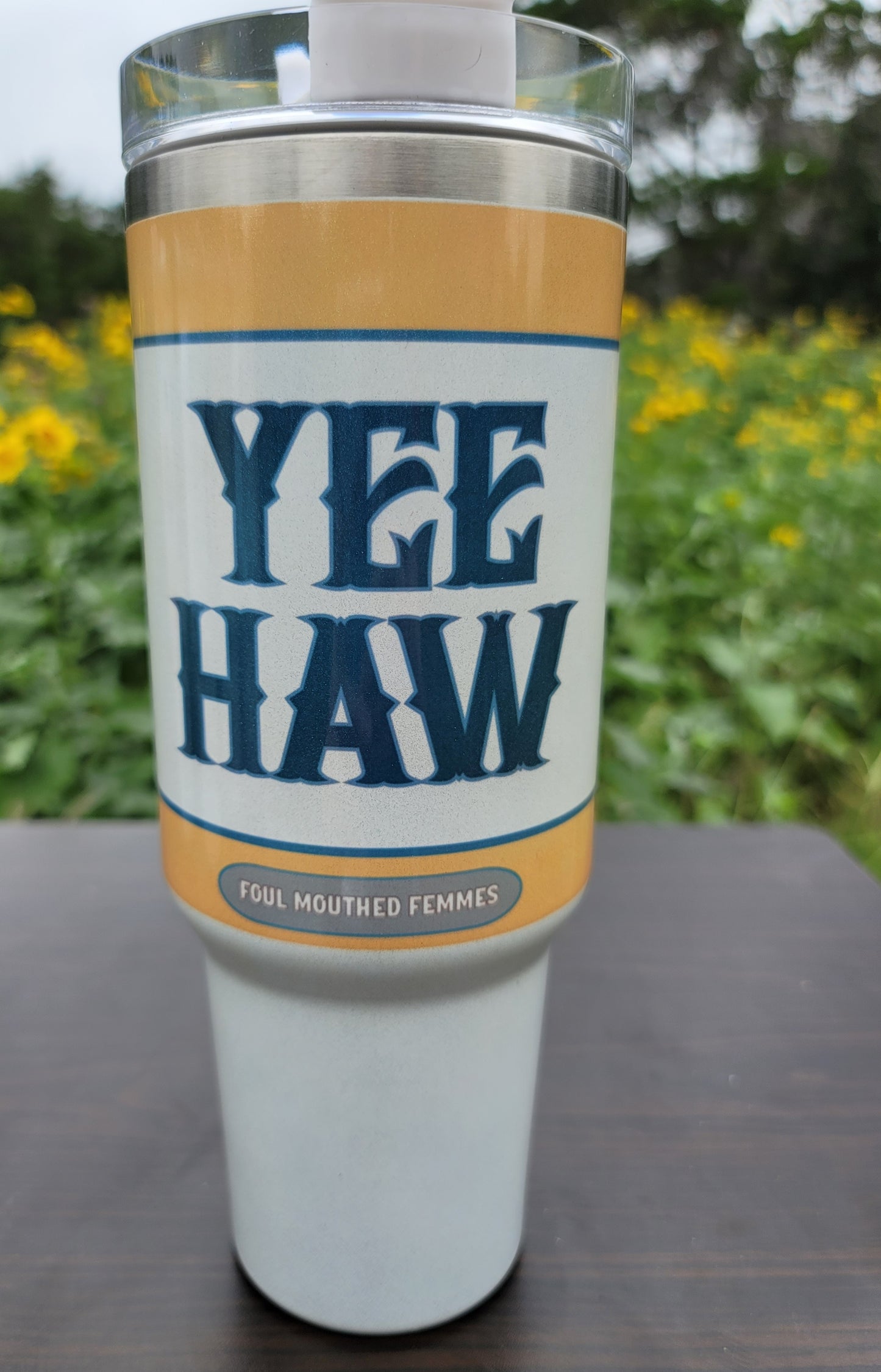 YEEHAW--40oz Shimmer Tumbler