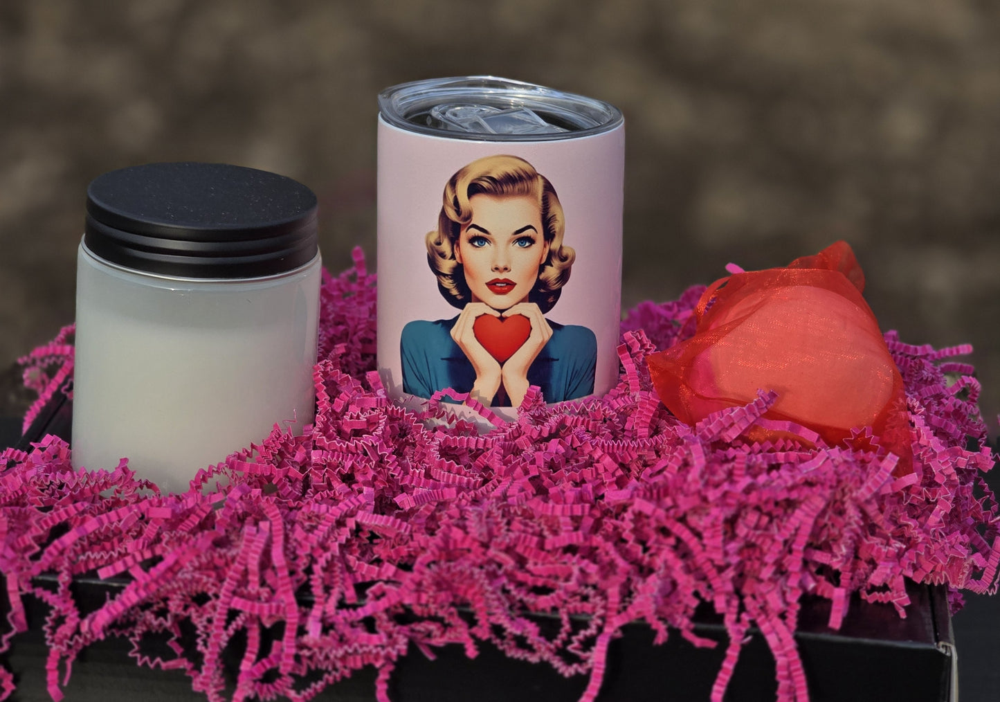 The Galentine’s Day Gift Box-- Wine Tumbler Edition