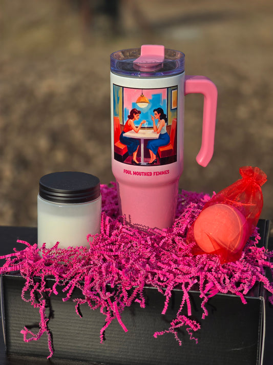 The Galentine’s Day Gift Box-- 30 oz Tumbler Edition