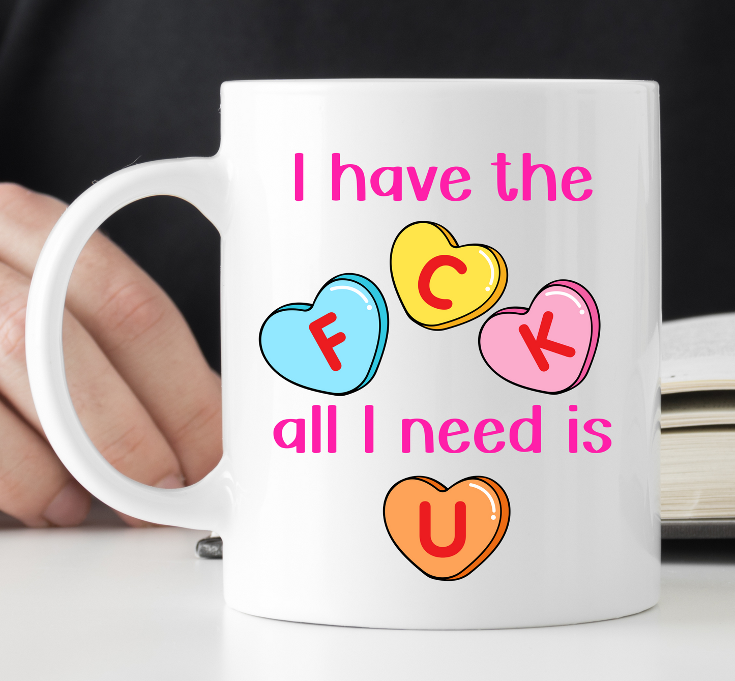 I have the F, C, and K. I just need U Mug
