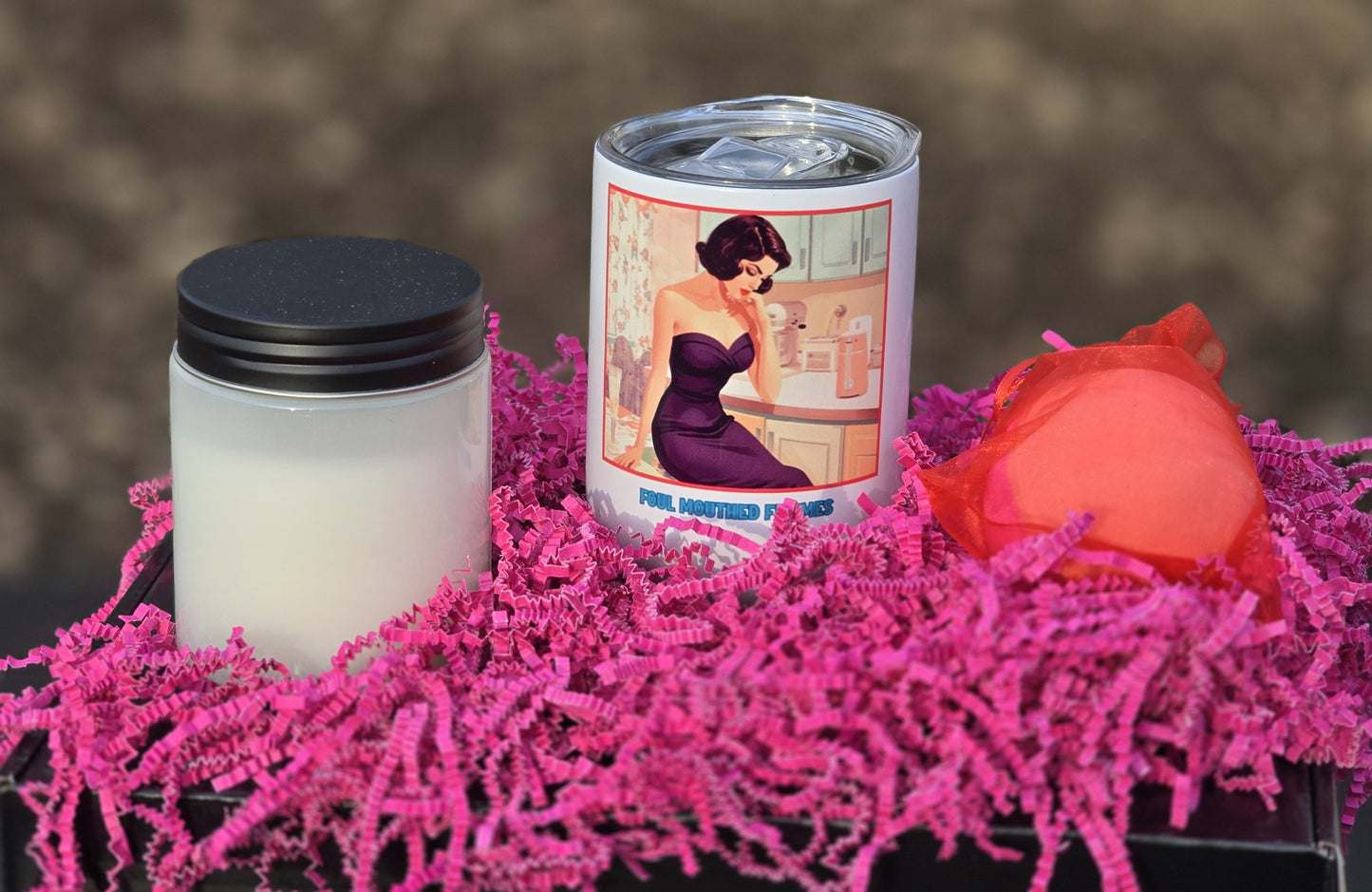 The Galentine’s Day Gift Box-- Wine Tumbler Edition